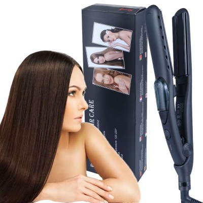 2021 New Steam Hair Straightener Curler Mist Flatiron Piastra Capelli Stijltang Hairbrush Flat Curling Iron Straightening Brush